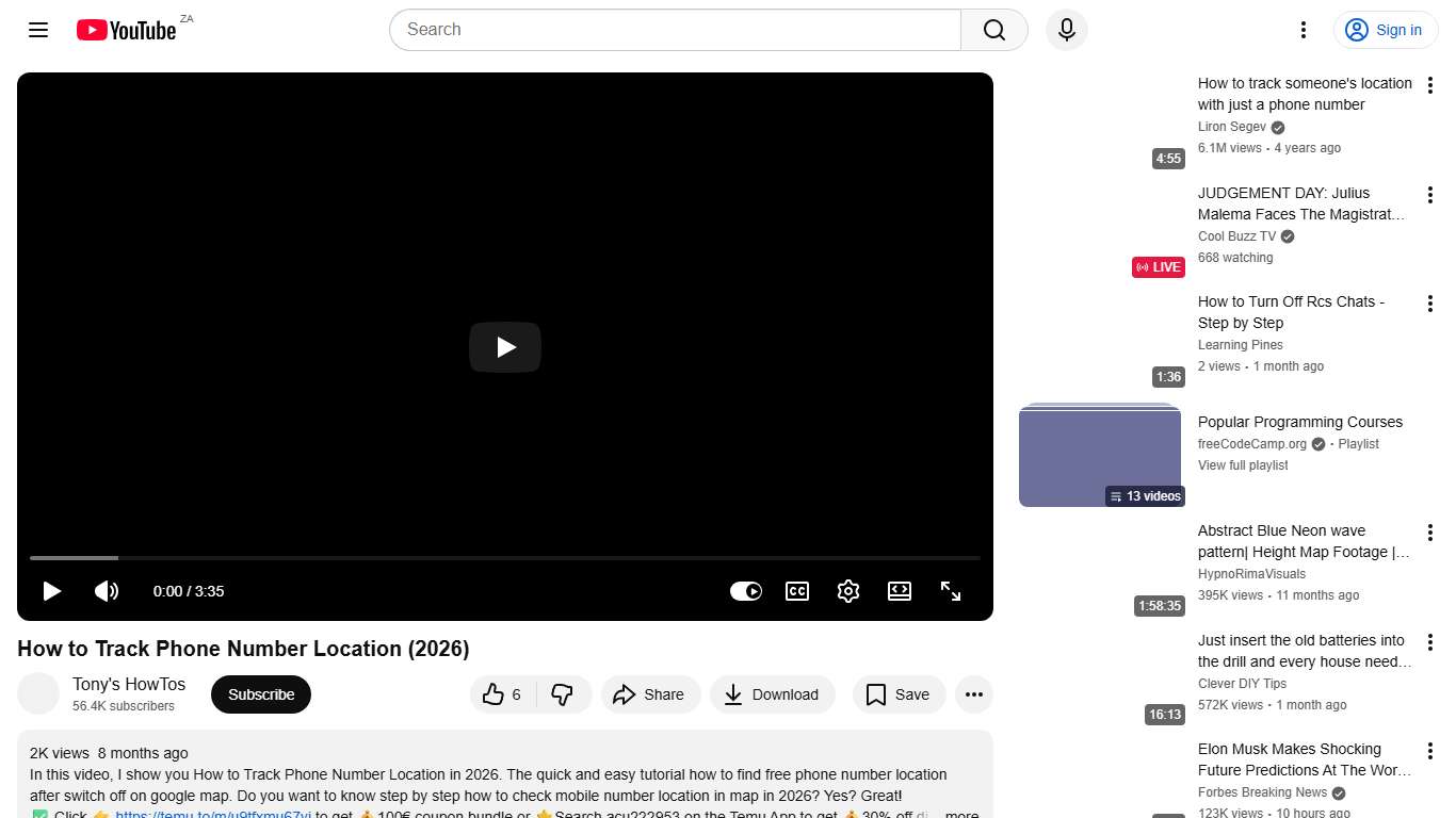 How to Track Phone Number Location (2026) - YouTube